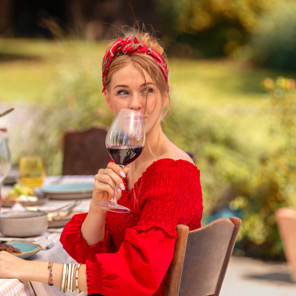 Verres à vin rouge 660 ml lot de 6 - Optima Line Glas Lunasol