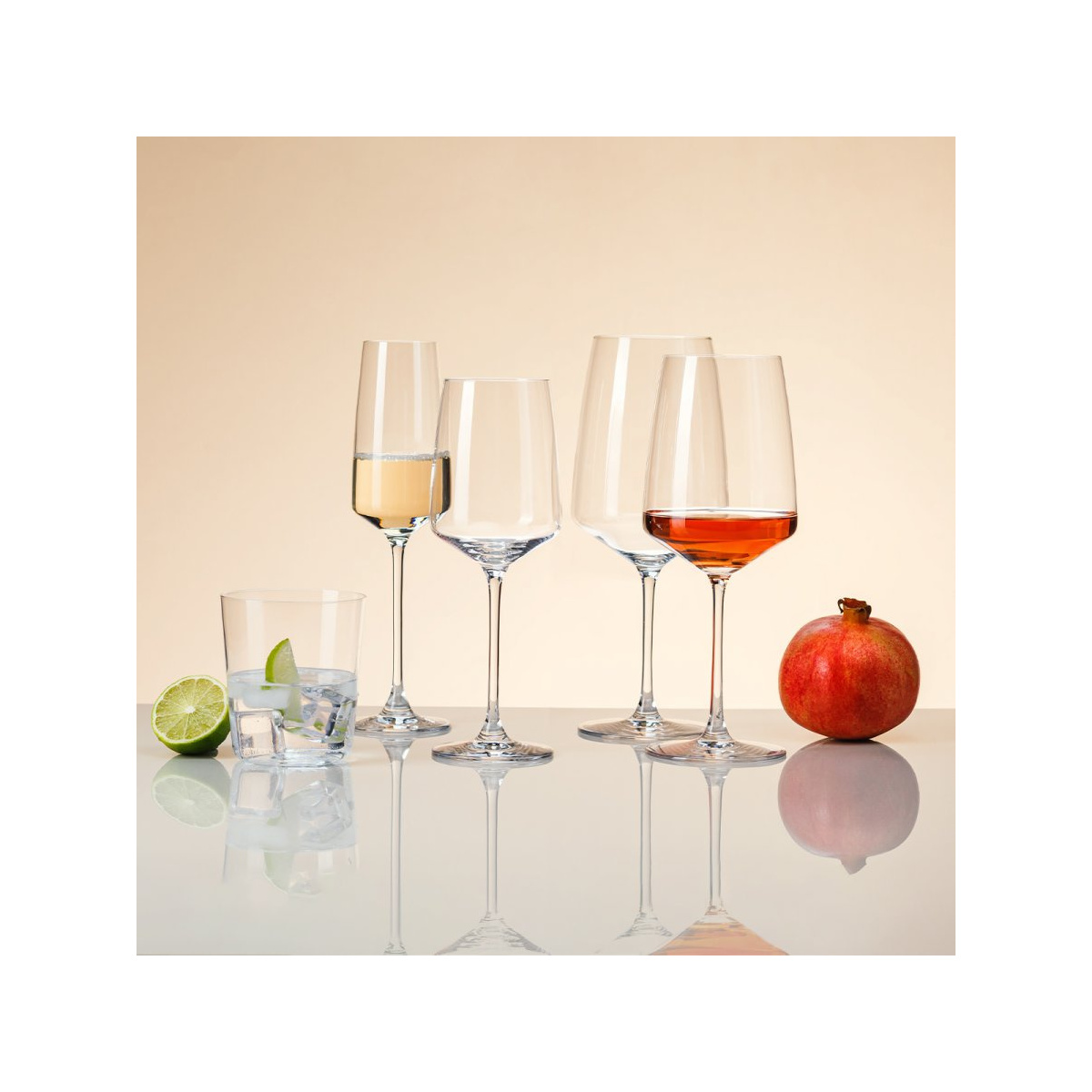 Verres Tumbler 440 ml 4 pcs - 21st Glas Lunasol