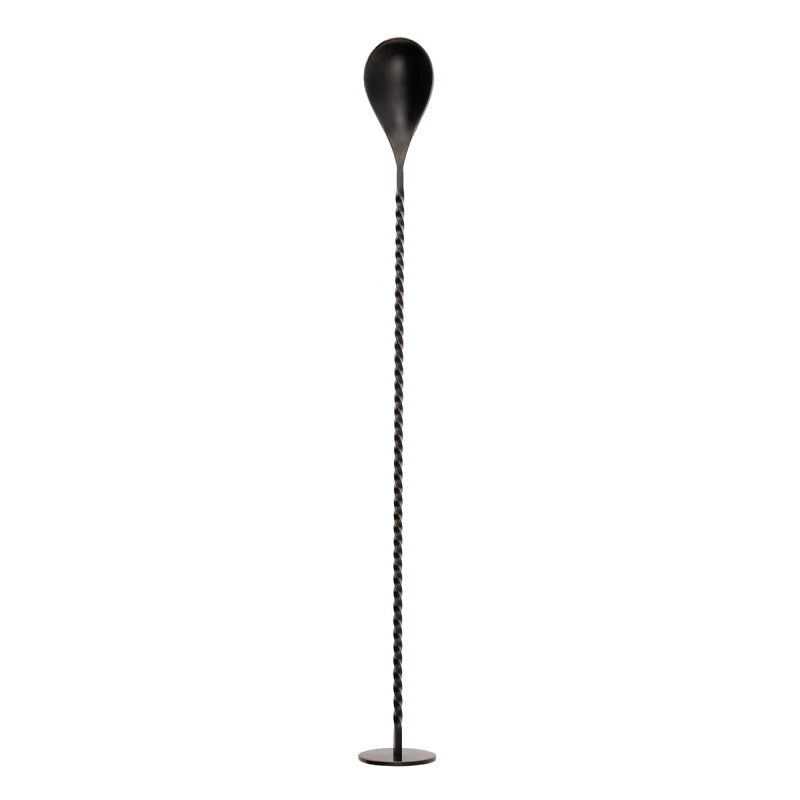 Cuillère à mélange PVD noir mat 28 cm – Basic Bar