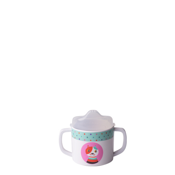 Set enfant en mélamine 3 pièces – Kids WORLD Animals