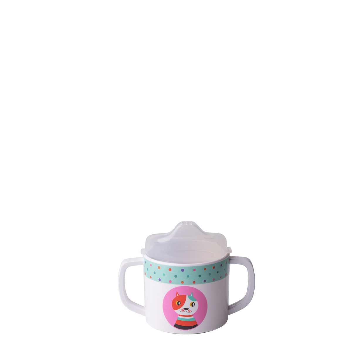 Set enfant en mélamine 3 pièces – Kids WORLD Animals