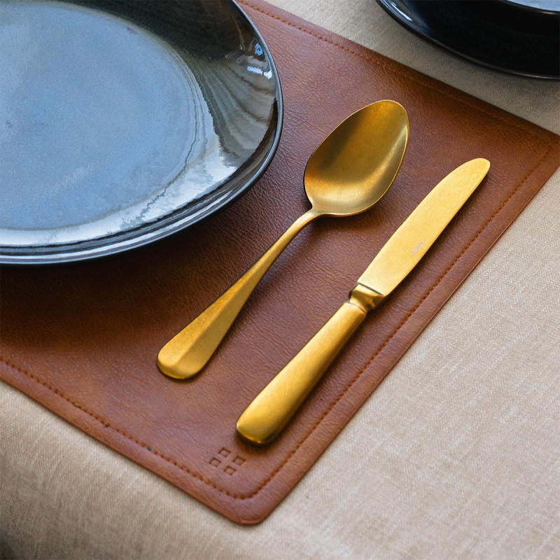 Ménagère 24 pièces - Baguette Vintage PVD Gold