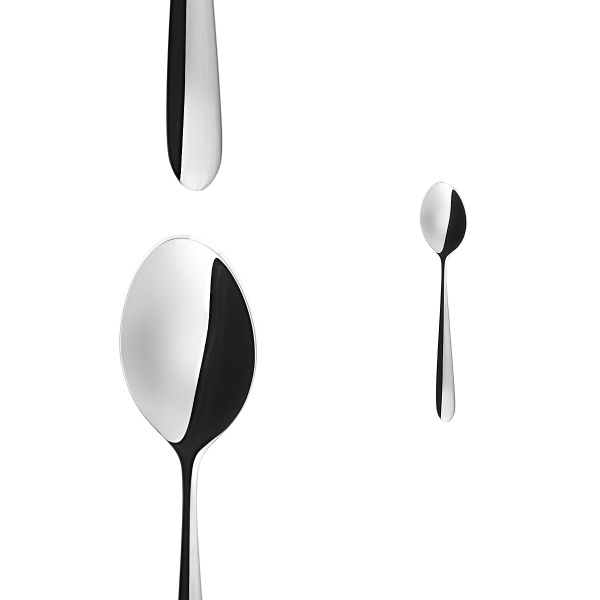 Set de cuillères à moka 4 pcs – Basic Alpha