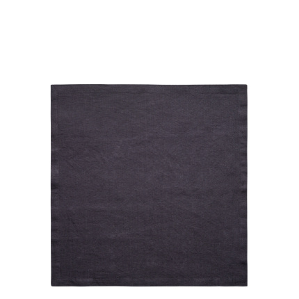 Serviettes en lin anthracite 50 x 50 cm 2 pcs - Gaya Ambiente