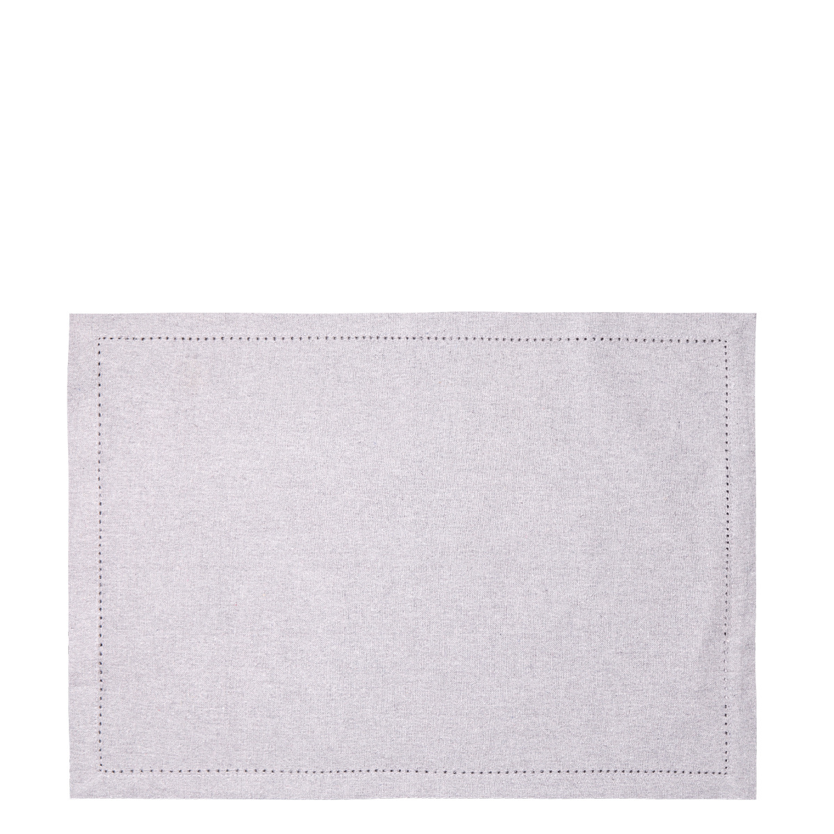 Set de table en coton gris clair 32 x 48 cm 2 pcs – Basic Ambiente
