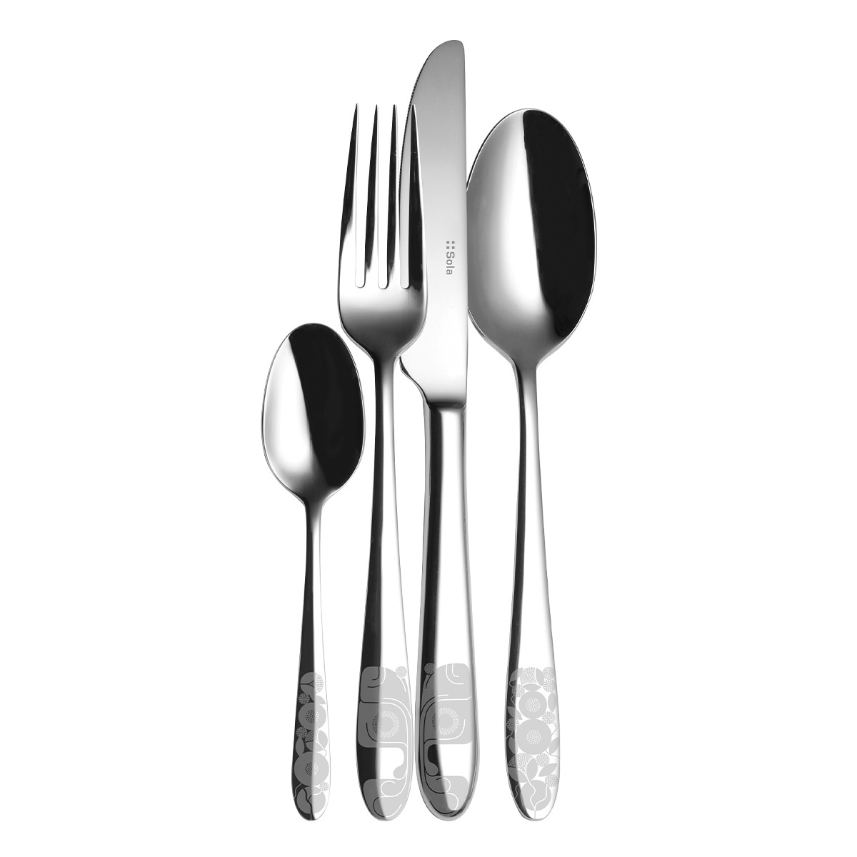 Set de couverts 24 pcs – Turin Papillon