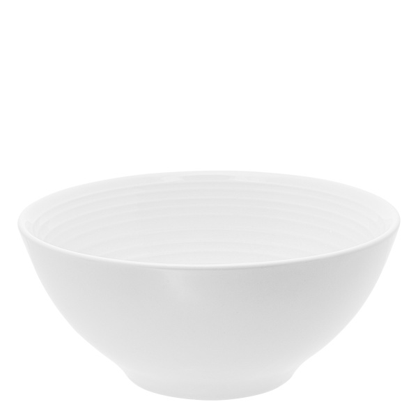 Bol Spiral blanc brillant 15,5 cm – Gaya