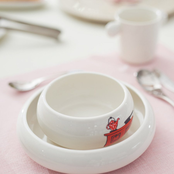 Service en porcelaine pour enfants 3 pcs – Rosie