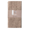 Set de 2 serviettes en lin bronze 50 x 50 cm – Gaya Ambiente
