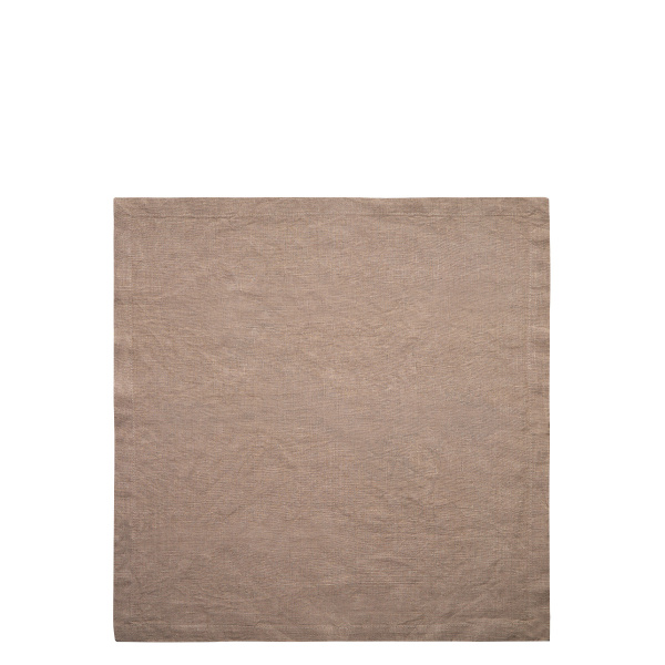 Serviettes en lin bronze 50 x 50 cm 2 pcs - Gaya Ambiente