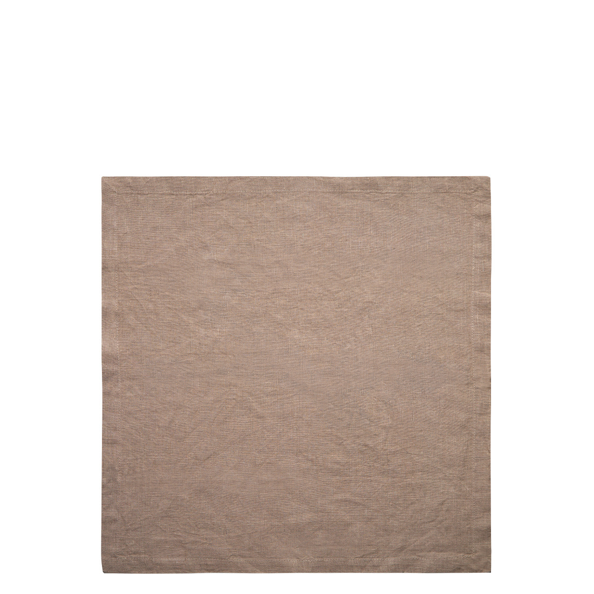 Serviettes en lin bronze 50 x 50 cm 2 pcs - Gaya Ambiente