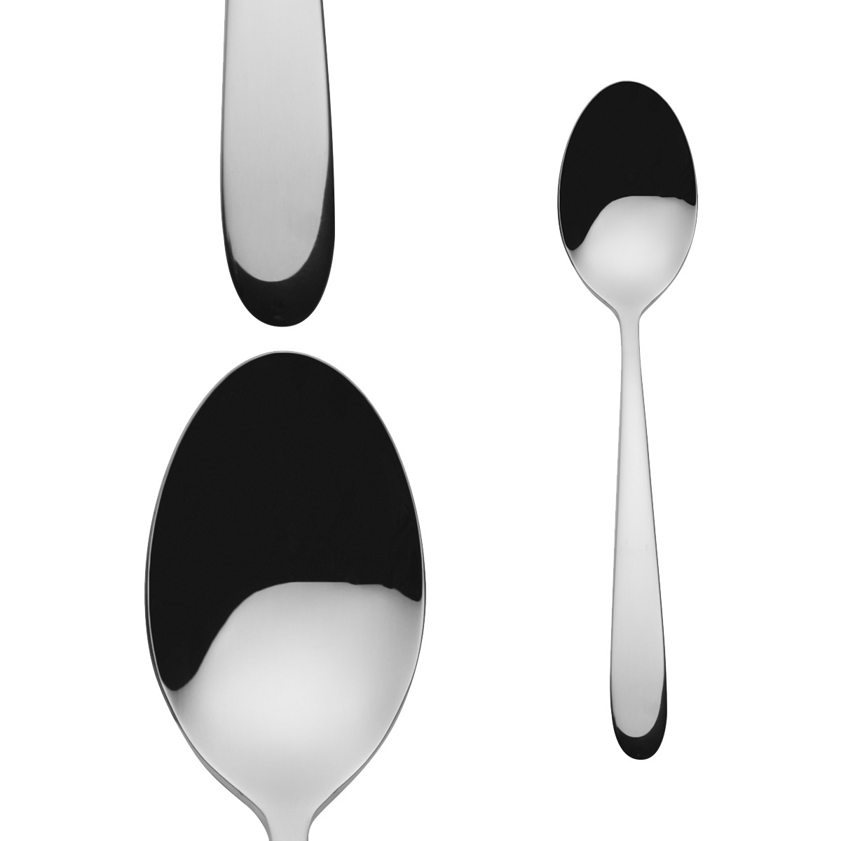 Set de cuillères 4 pièces – Basic Alpha