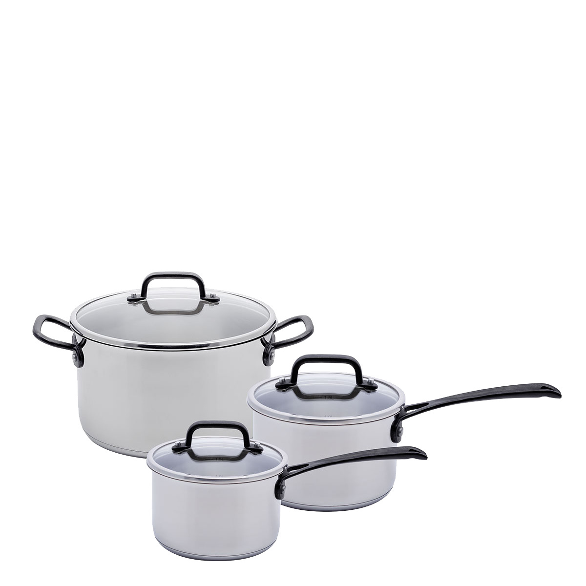 Set de casseroles Orion Gaya 6 pièces Premium Lunasol