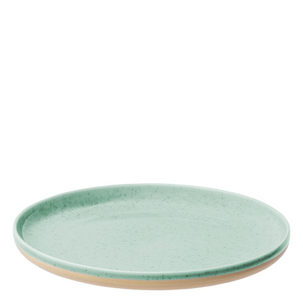 Assiette plate Gaya RGB Vintage bleue brillante 25 cm
