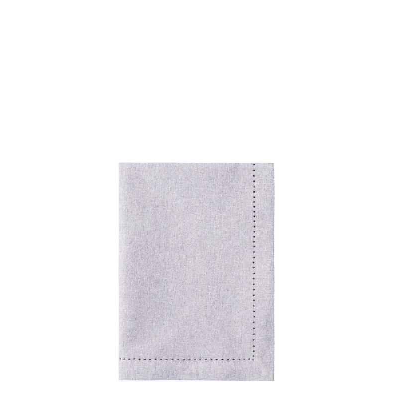 Set de table en coton gris clair 32 x 48 cm 2 pcs – Basic Ambiente
