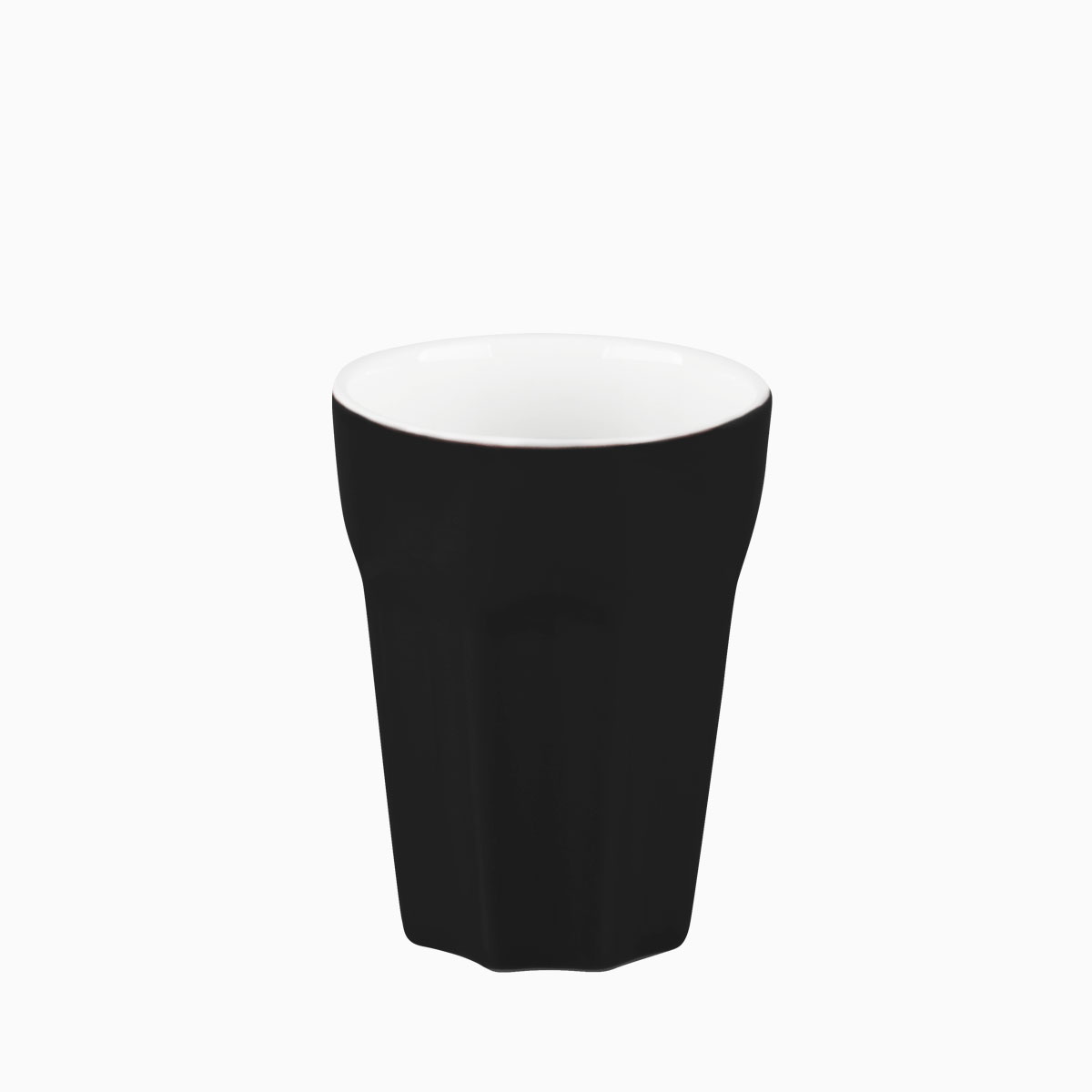 Verre en porcelaine moyen noir 280 ml – RGB