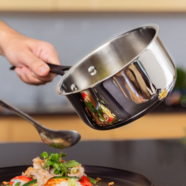 Casserole Orion Gaya 2,1 l avec couvercle en verre