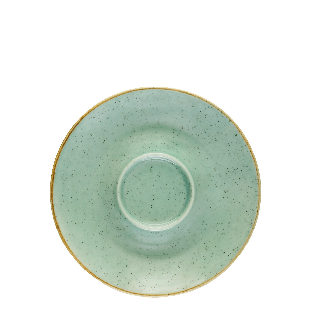 Sous-tasse à café - Gaya Sand turquoise Lunasol
