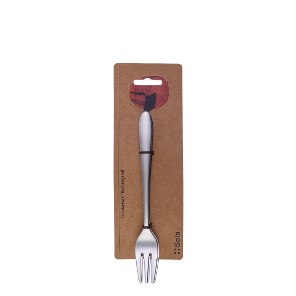 Set de fourchettes à gâteau 4 pcs – Basic Alpha