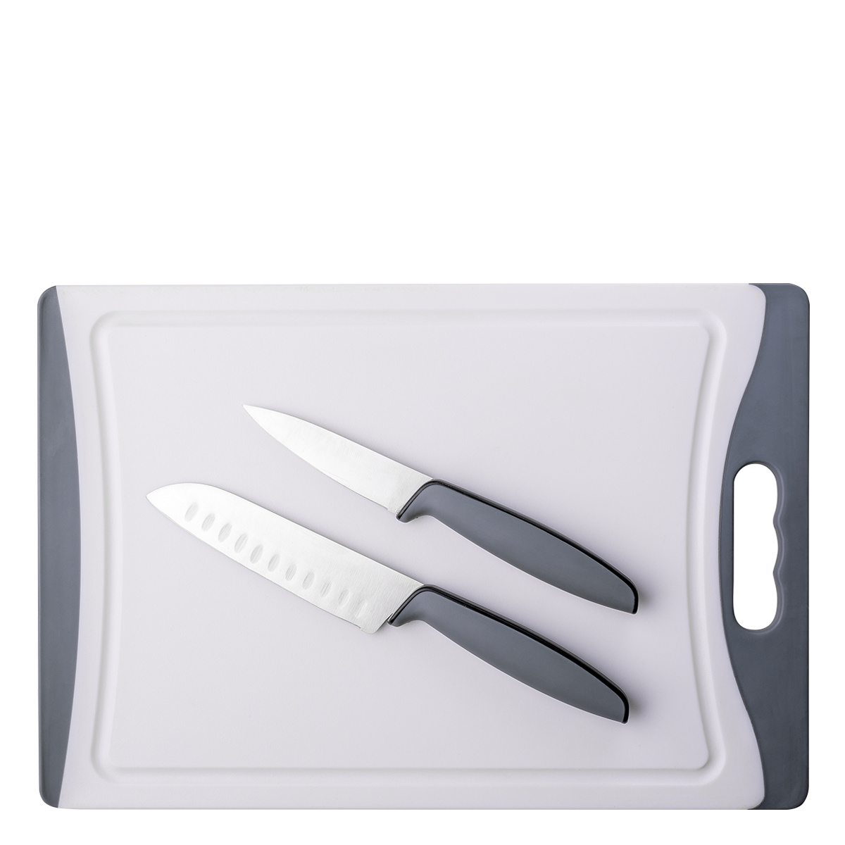 Set de couteaux avec planche à découper 3 pcs – Basic Kitchen