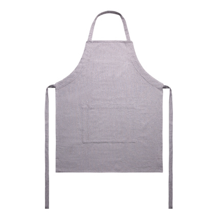 Tablier en coton gris clair 70 x 85 cm – Basic Ambiente