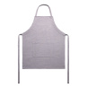 Tablier en coton gris clair 70 x 85 cm – Basic Ambiente