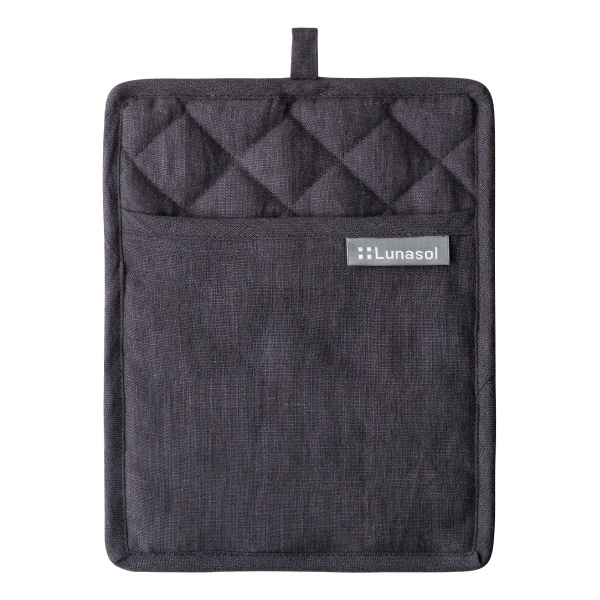 Gant de cuisine anthracite 19 x 24 cm - Gaya Ambiente
