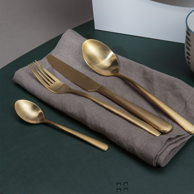 Serviettes en lin ardoise 50 x 50 cm 2 pcs - Gaya Ambiente
