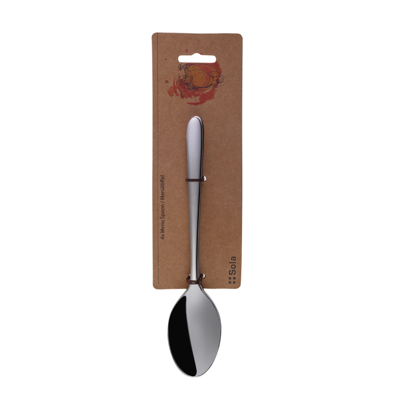 Set de cuillères à dîner 4 pcs – Basic Alpha