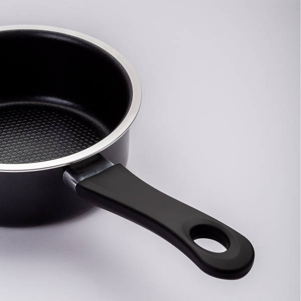 Casserole 16 cm sans couvercle - Venus Lunasol induction noir