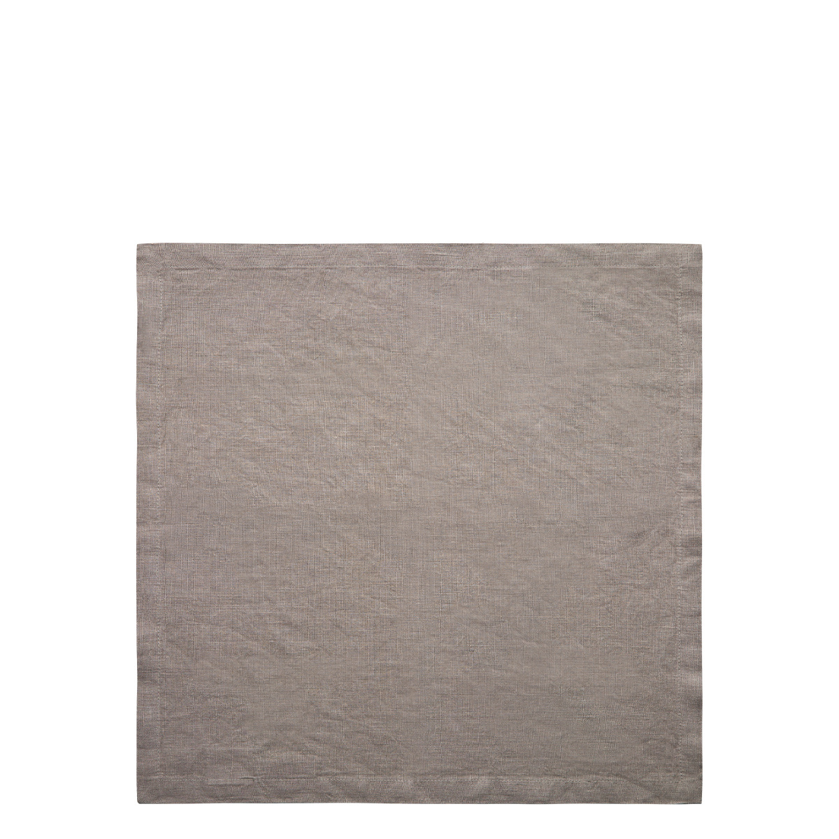 Serviettes en lin ardoise 50 x 50 cm 2 pcs - Gaya Ambiente