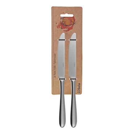 Couteau à manche plein set 2 pièces – Basic Alpha