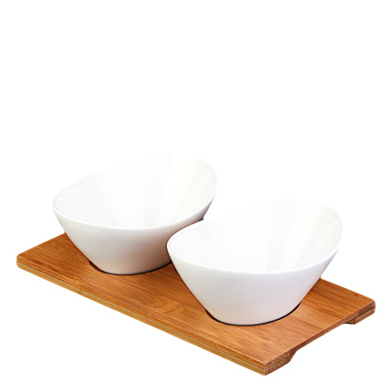 Set de bols de service sur bambou 3 pcs | Lunasol