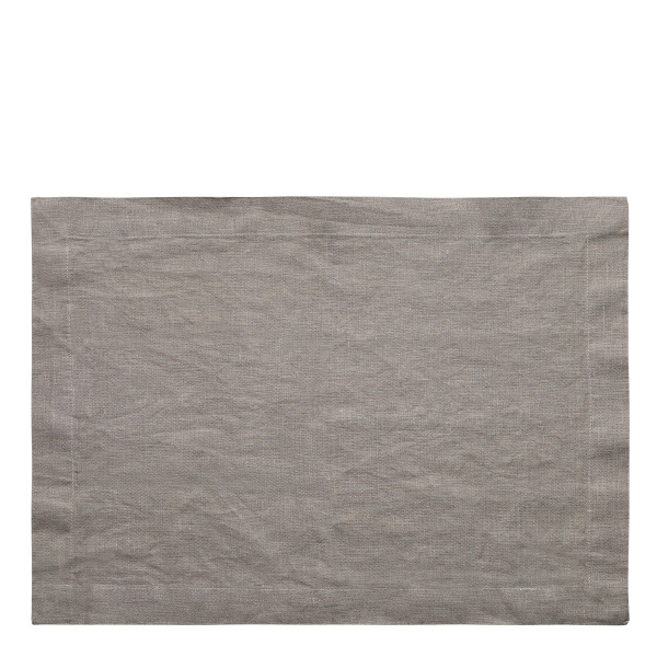Set de table en lin ardoise 35 x 50 cm - Gaya Ambiente