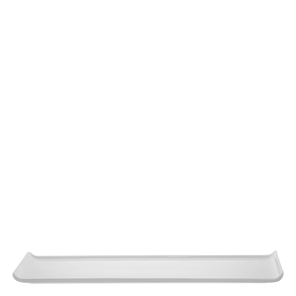 Plateau blanc Lunasol 55 x 15 cm