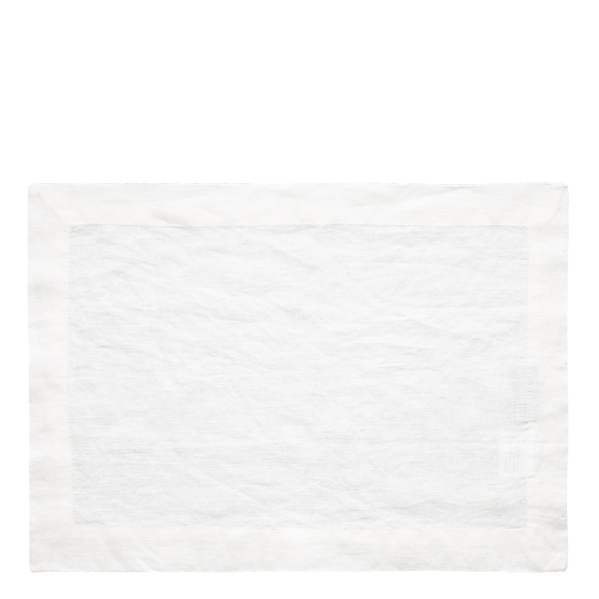 Set de table en lin blanc 35 x 50 cm - Gaya Ambiente