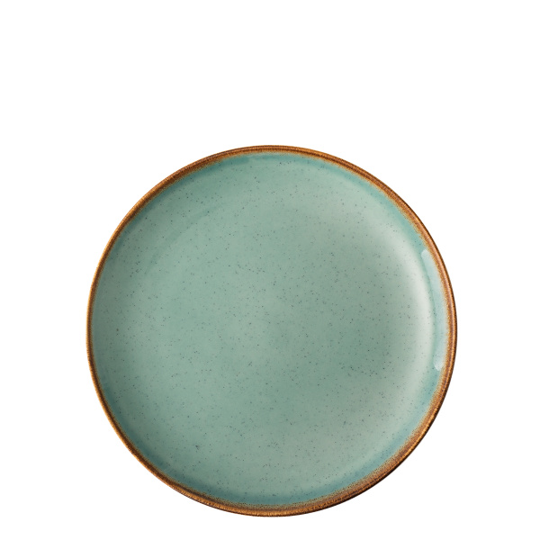 Assiette plate Sand turquoise 23 cm – Gaya