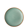 Assiette plate sable turquoise 23 cm – Gaya