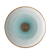 Assiette plate Gaya Coupe Spiral Rustico 28 cm