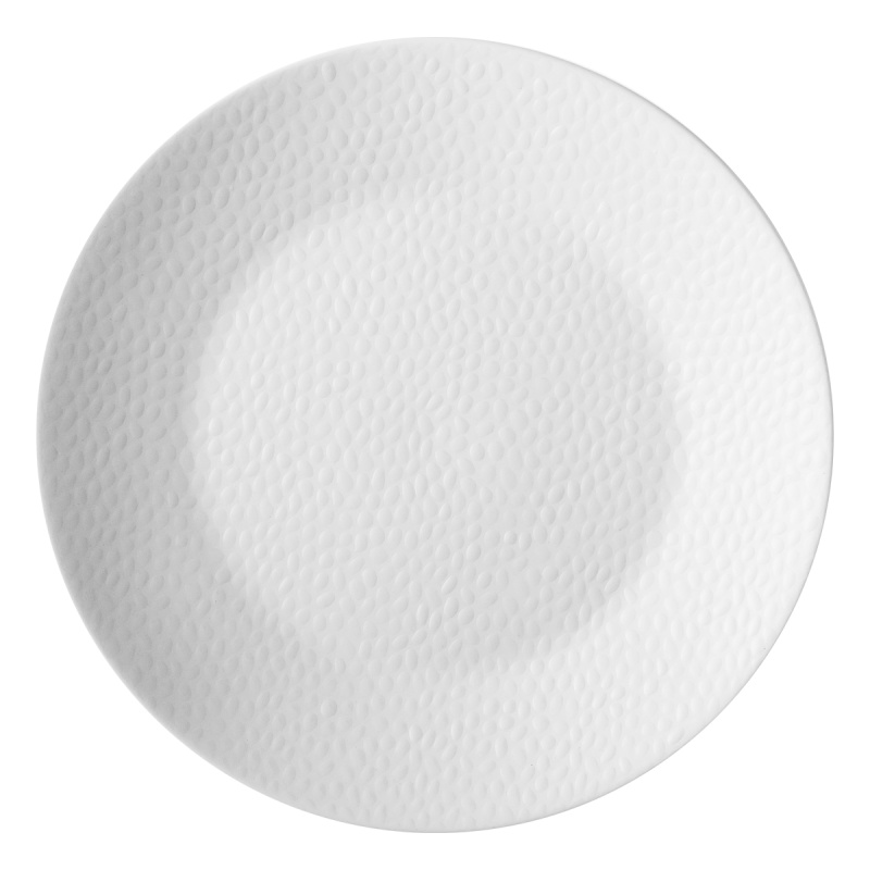 Assiette plate texturée Coupe 25 cm – Flow