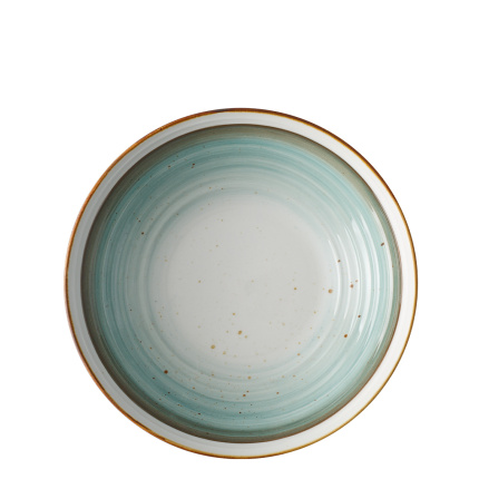 Assiette creuse Gaya Coupe Spiral Rustico 23,5 cm