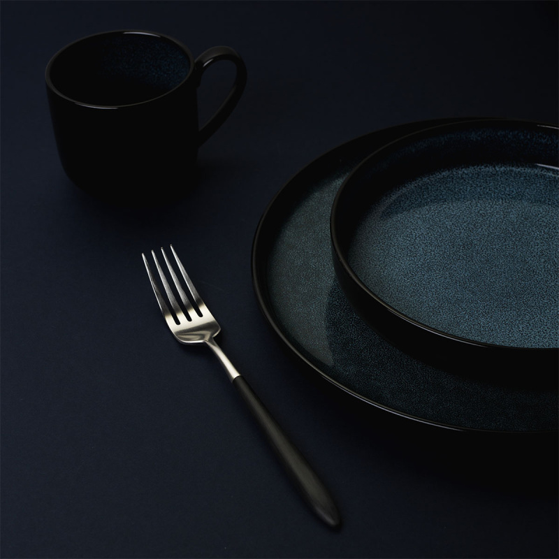 Assiette plate U-Coupe 280 mm - Gaya RGB Night Sky Lunasol