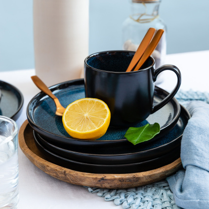 Assiette plate Night Sky 20 cm | Gaya Lunasol