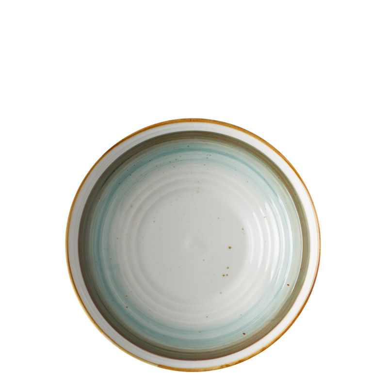Assiette creuse Gaya Coupe Spiral Rustico 19,5 cm