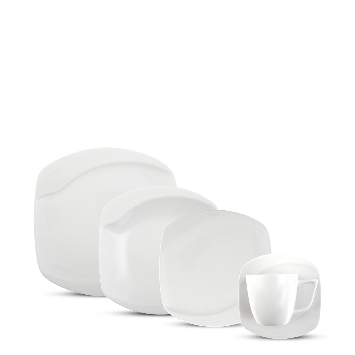 Set en porcelaine 20 pcs — Lunasol Organic