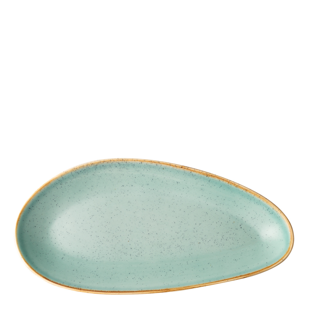 Plat ovale Sand turquoise 41 cm – Gaya
