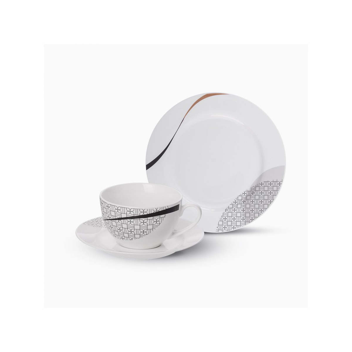 Set en porcelaine 18 pcs Bahia – Flow
