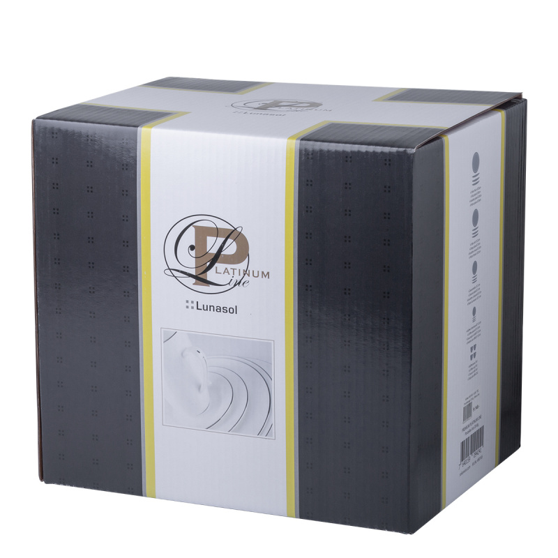 Service en porcelaine 20 pièces - Premium Platinum Line