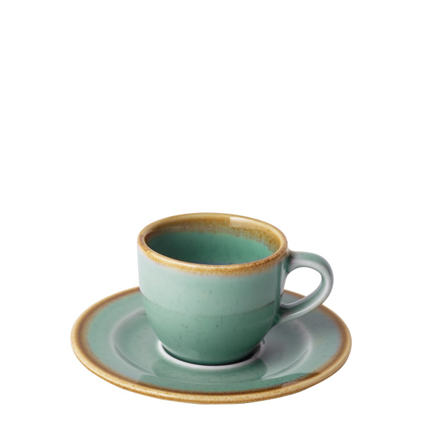 Soucoupe Mocca Sand turquoise ø12 cm – Gaya