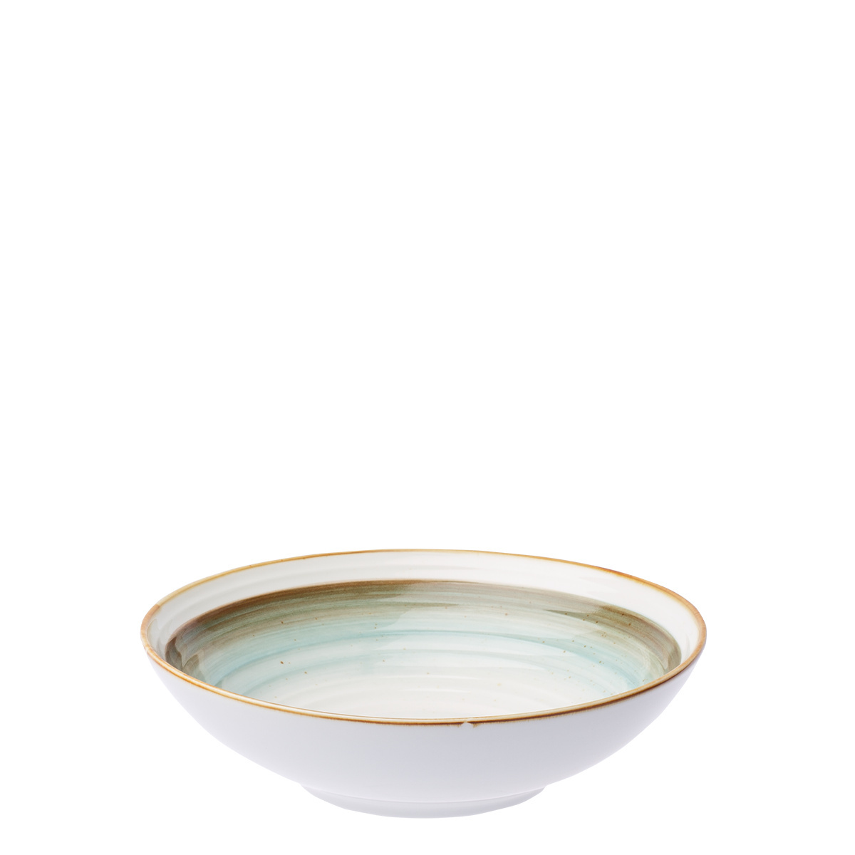 Assiette creuse Gaya Coupe Spiral Rustico 19,5 cm